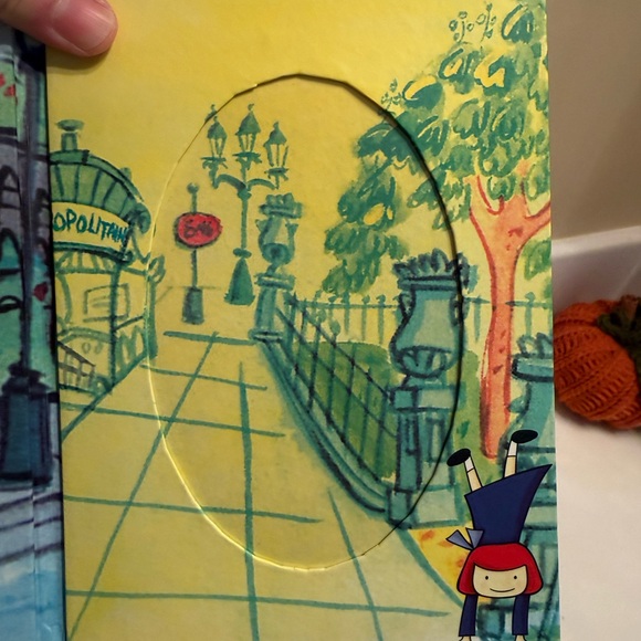 Madeline Colorful Illustrated Picture Frame - Picture 5 of 7